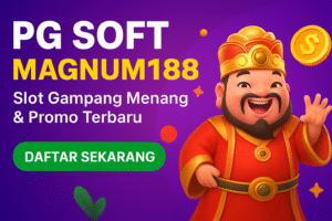 Banner Promo PG Soft MAGNUM188 Situs Slot Online Terbaik