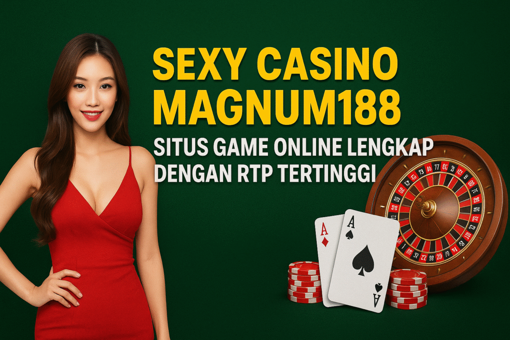 Sexy Casino Magnum188 situs game online lengkap dengan dealer cantik, roulette, kartu poker, dan RTP tertinggi